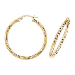 9CT GOLD HOOP EARRINGS OVAL CREOLE TWISTED ROUND TUBES PATTERENED SLEEPER LOOPS