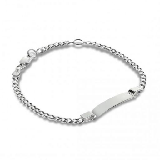Sterling Silver 6.5" Childs Identity Bracelet