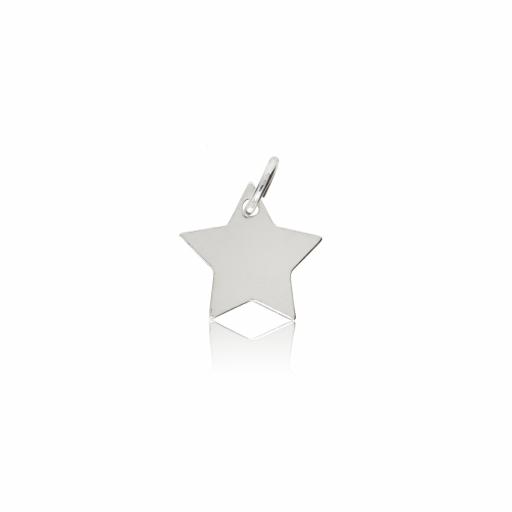 Sterling Silver Mini Star Shaped Pendant