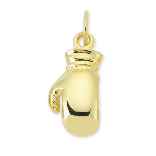 9ct Gold Single Boxing Glove Penant